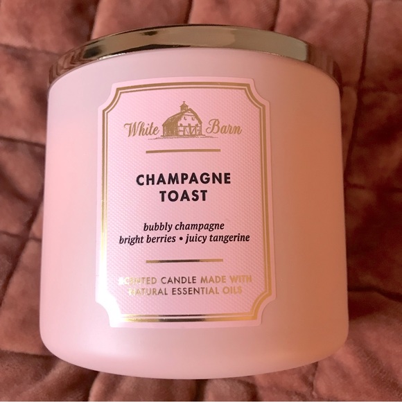 Bath & Body Works Bath & Body Champagne Toast 3 Wick Candle Bath